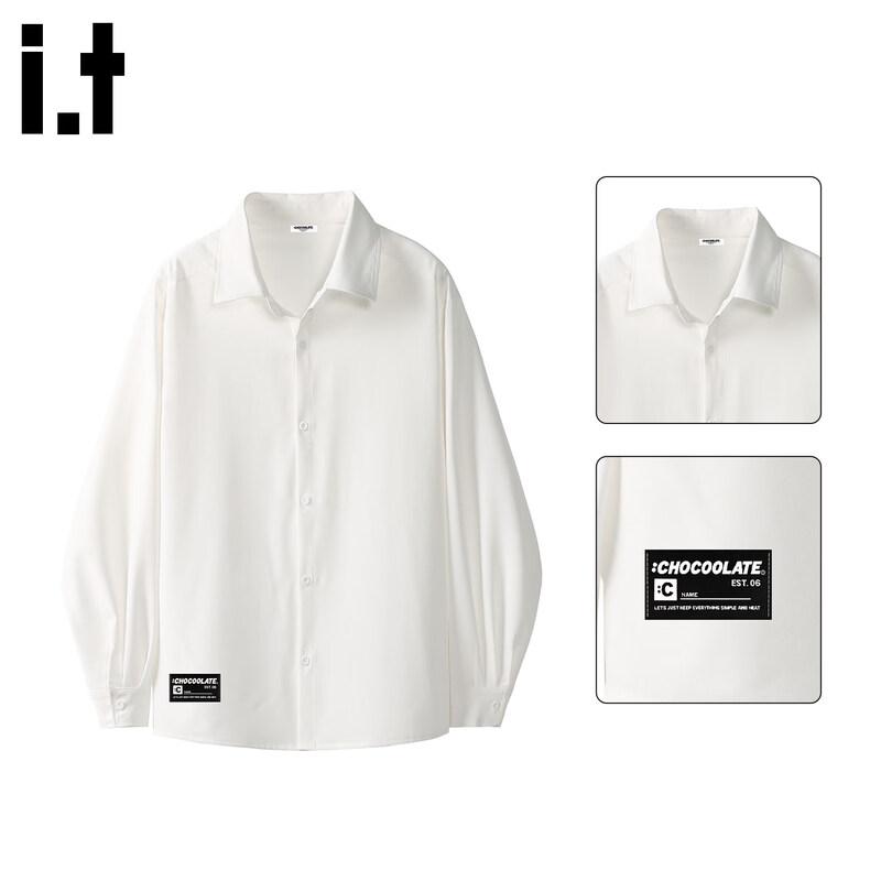 Men's Long-Sleeve Casual Button-Up Shirt