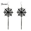 Kostümparty Ohrschmuck 1 Paar Halloween-Ohrringe für Damen, Skelett Spinne Kürbis Detaillierte Legierungsanhänger Geist Fledermaus Ohrhänger, Gothic