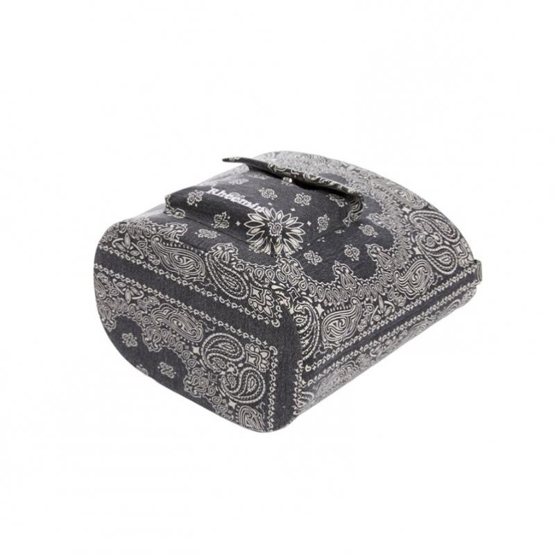Rheemin Paisley Bucket   Charcoal Black