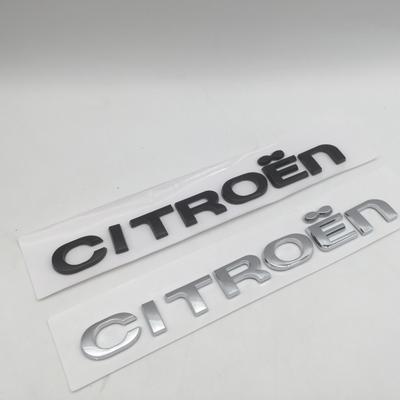 1pcs 3D ABS for Car Letters Emblem Sticker Rear Tail Trunk Badge Decal Styling Auto Accessories