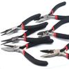 Handmade Multifunctional Pliers Set: Needle-Nosed, Diagonal, Flat, Wire Cutters, Rolling Needle, Single-Loop.