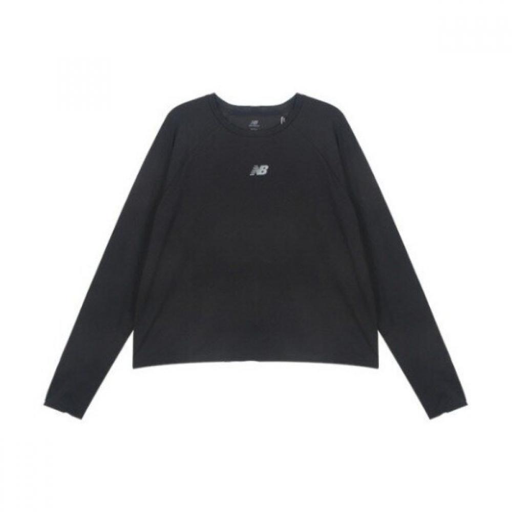 

New Balance Women Sports Essential Long Sleeve Tee Wt53132 Rqk Nbndfco402 19 Black series/85