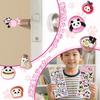 Set of 2 3D Squishy Panda Butt Stickers for Diary and Stress Perfect for Kids and Perfect as a Reward or Perfect for DIY and Smartphone Journals,