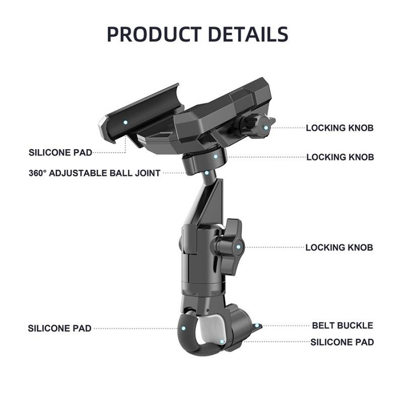Road bike bicycle special mobile phone holder mountain riding shockproof navigation bracket vertical fixed shooting equipment