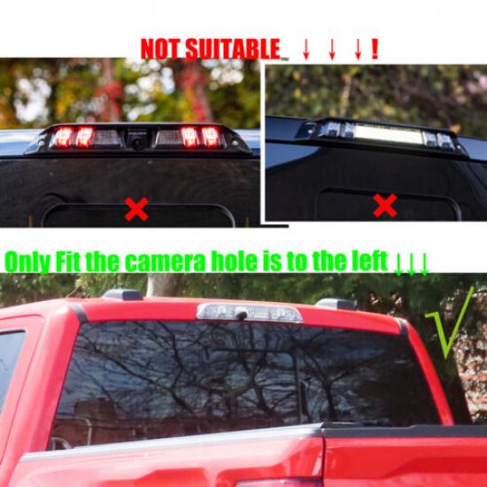 Dritte 3. Bremsleuchte Ladeflächenleuchte Leisten Dekor Abdeckung Zierleiste Für Ford F150 Raptor 21+