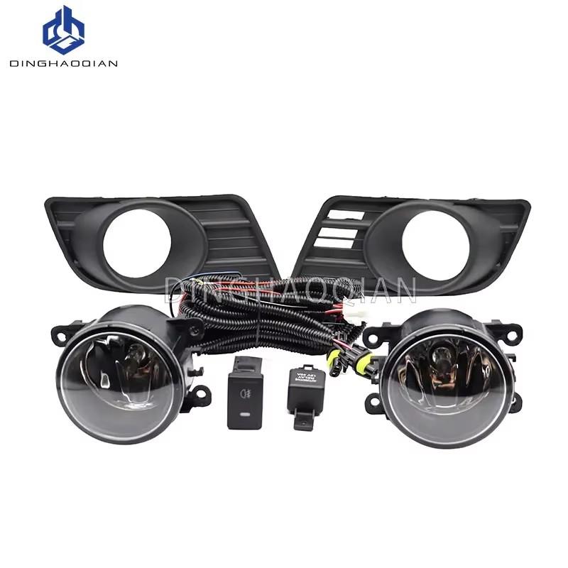 1 set Fog Lights Headlight for Suzuki Swift 2007 2008 2009 2010 Fog lights Car Fog Lamp Kit With Harness Bulb Switch