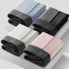 Men's Striped Loose Breathable Flat Angle Underwear Mid Waist Men's Underwear
