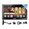 Auto Wireless Compatible Portable Radio Car Android Head HD QLED Touch Mirror GPS Car Navigation Car Play Display Audio Car Audio Multimedia System
