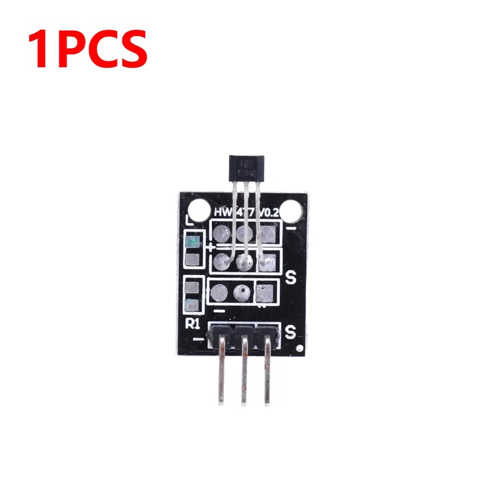 

1-10PCS KY-003 A3144 Standard Hall Magnetic Sensor Module Work with Arduino Board Hall Effect Magnetic Sensor Module for Arduino червоний