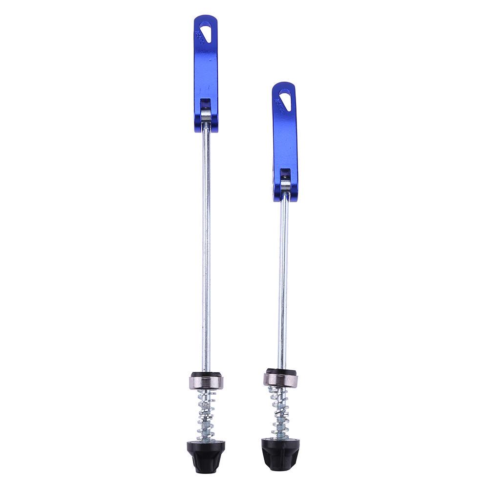 1 Paar Fahrrad Radnaben Schnellspanner (Vorne hinten)  Aluminiumlegierung Schnellspannbolzen Hebel Achse Glatter Nockenmechanismus Hebel