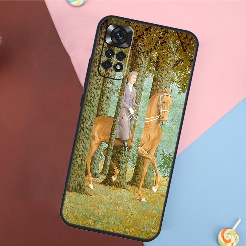 Rene Magritte Cover For Xiaomi Redmi Note 13 Pro 14 12 11 9 10 9S 10S 11S 12S Redmi 10C 12C 13C 14C Case