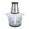 Elektrisk foodprosessor med 300W motor 3L SUS Elektrisk mathakker for kjøtt grønnsaksfruktnøtt