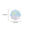 50 Pieces of Watercolor-blended Starry Sky Pet Stickers, Dreamy Colored Ink Planet Transparent Sticker Art