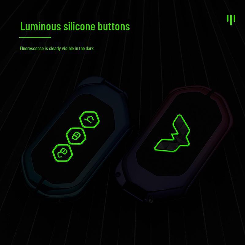 2020 Wuling Victory Key Case: Smart Remote Metal Cover with Full Wrap Protection and Buckle
