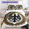 Belgium Football Printed Bedding 3 Piece Set Cozy Breathable Bed Cover Set As Housewarming Holiday Gift