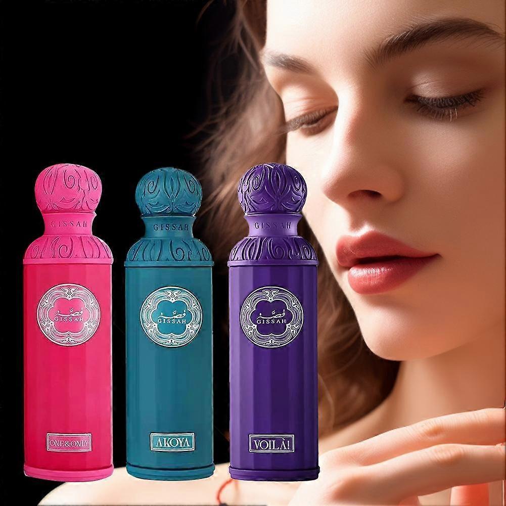 Voilà by Gissah Profumo Arabo del Medio Oriente 200ml Spray SIGILLATO Lusso