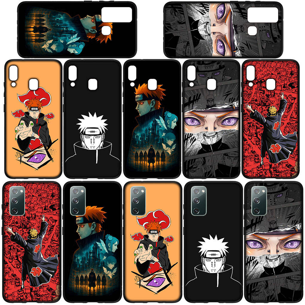 Case for iPhone 17 15 16 Plus Xiaomi Poco X7 X6 F8 F7 M8 C85 C75 C71 Redmi Note 14 12 11 13 Pro Max A4 14C 13C 15C Pain Comics Narutos Akatsuki Cover