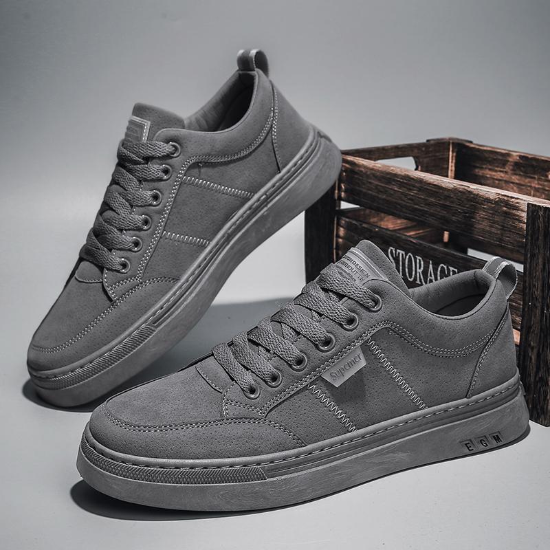 Men's Shoes 2026 New Spring Work Safety Shoes, Anti-slip, Wear-resistant, Versatile Casual Sports Work Shoes, Men's Board Shoes