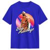Bam Adebayo TShirt for Men  Novelty Pure Cotton Tee Shirt Round Collar Short Sleeve T Shirts Birthday Present Tops