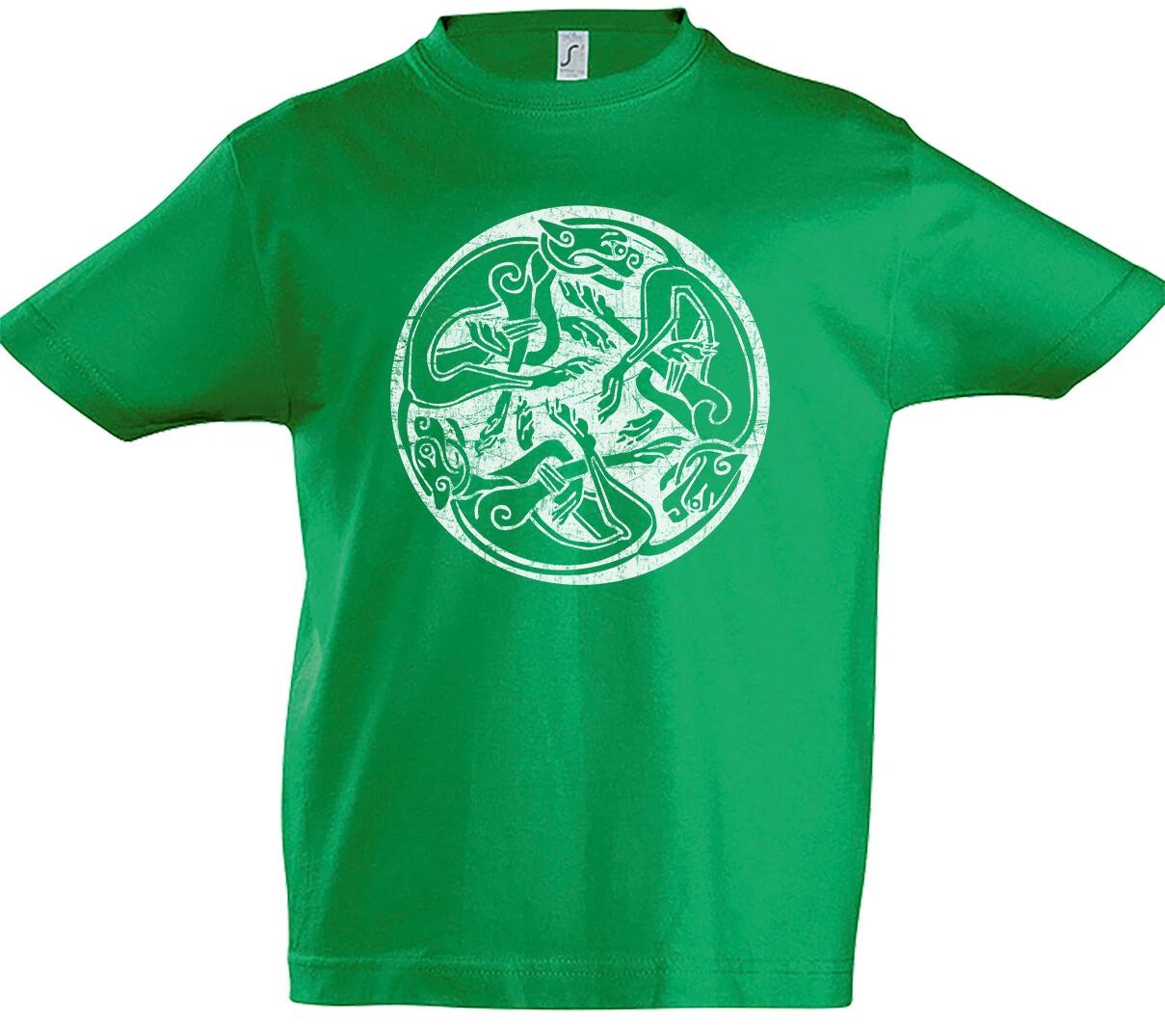 Celtic Dogs Boys kids boys T-Shirt Celts Culture Religion Tribal Celtic Dog Dogs 110