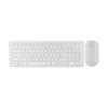 108 Keys MultiFunctional 2.4G Wireless Keyboard Mouse Combo High Sensitivity No delay(White)
