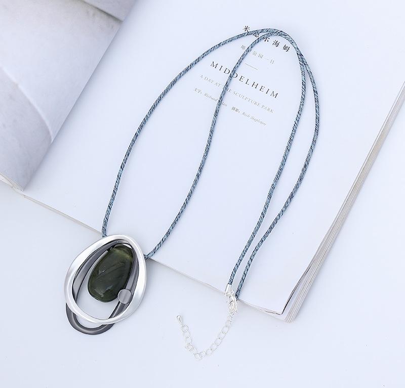 Necklace Ladies Fashion Jewelry Sweater Chain Long Resin Necklace