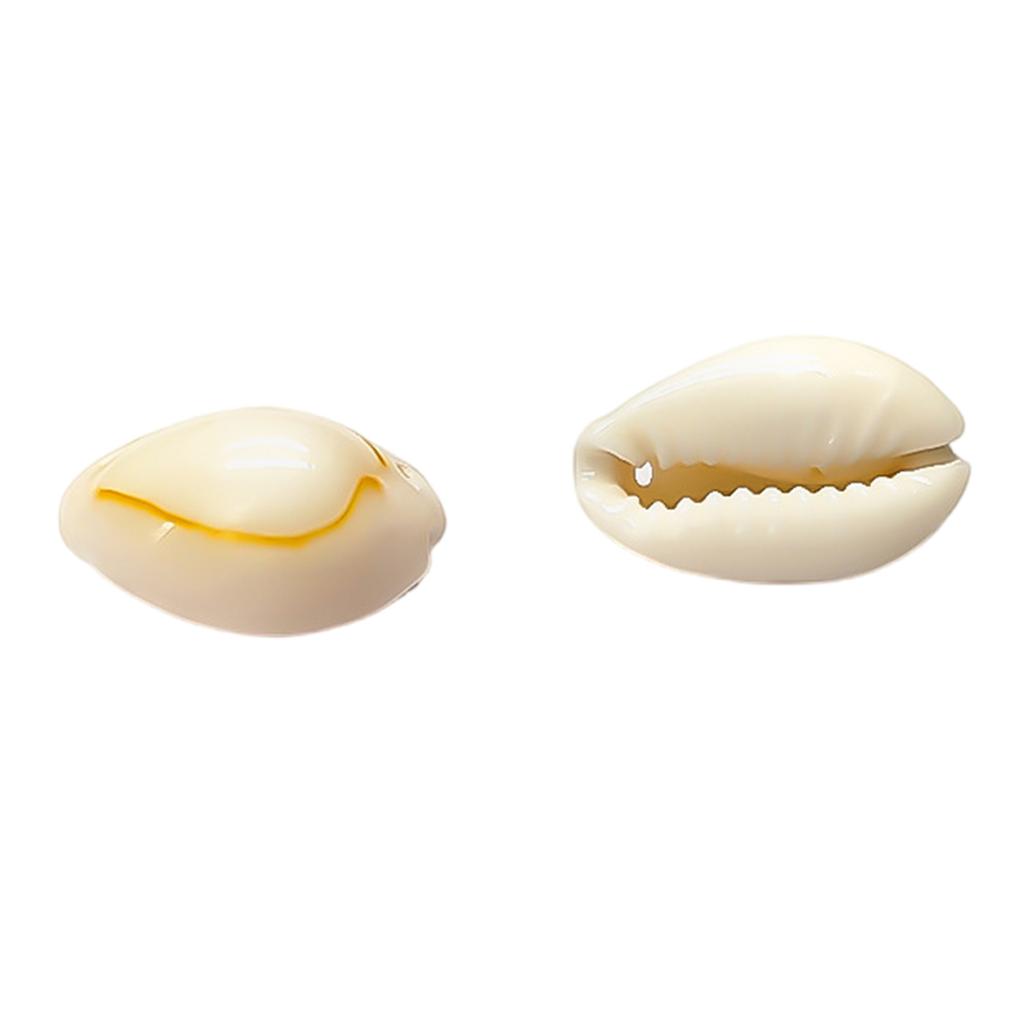 Pack Of 10 Natural Shell Buttons Unique Conch Shape Button Buckles For Fashion Designers And Craft Clothing Project
