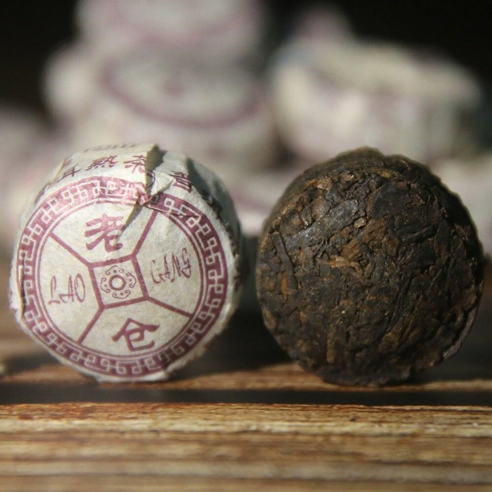 2015 Aged Ripe Tuo Cha Tea Puer Mini Tuocha Vintage Laosheng Flavor 100g