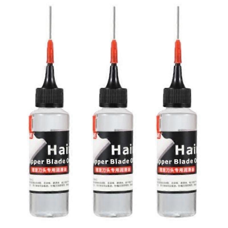 3pcs Oil for Hair Clippers, Blade Oil Lubricant for Hair Clippers Shavers Trimmers