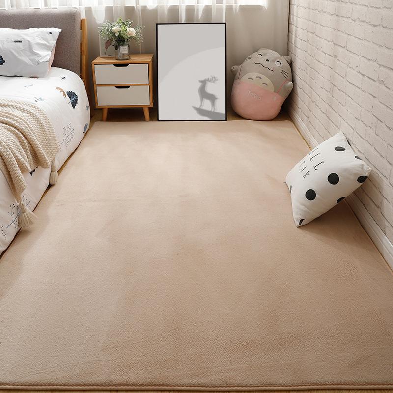 Thicken Carpet For Home Decor Short Plush Large Living Room Rugs Kids Bedroom Bedside Feet Rug Children's Crawl Mats Gray / Blue