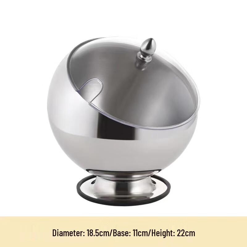 Hanlu 304 Stainless Steel Slanted Serving Bowl