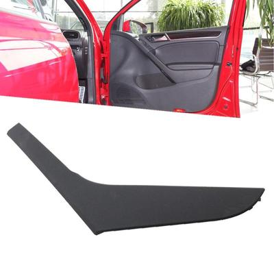 Matte Black Car Front Right Interior Door Pull Handle Cover Trim ABS Fit for VW Golf 6 MK6 2009 2010 2011 2012 2013 5K4868040A