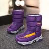 Neue Winter Outdoor Kinder Schneestiefel Prinzessin Elegante Mädchenschuhe Wasserdicht Mädchen Jungen Schneestiefel Kinder Warm Plüsch Knöchelhohe Stiefel