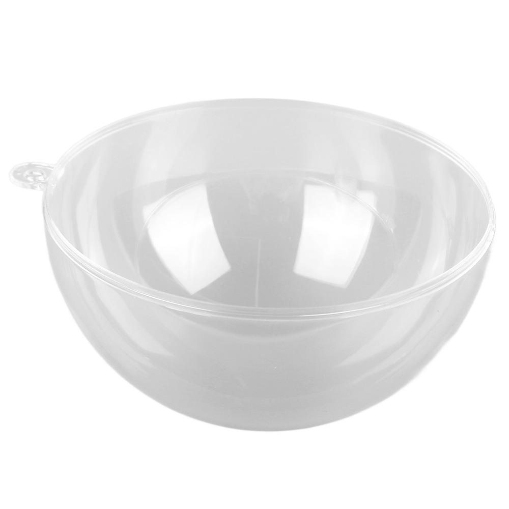 10pcs 3.94in Clear Fillable Ball Hanging Hole Holiday Decor Sphere  Wedding Scene