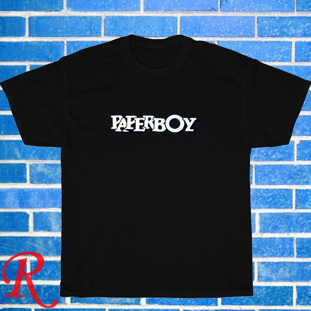 Neu! Paperboy Nes Classic Retro Schwarz Grau Marineblau Weiß Größe S-5XL Unisex T-Shirt