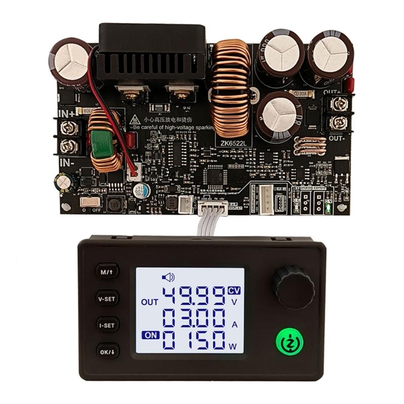 DirectCurrent Power Supply Variable Bucking Boosts Converters Voltages Regulator Constant 6-75V To 0-65V 22A PowerModules