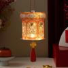 Handmade Children's DIY Mid-Autumn Festival Rabbit Lanterns: Ancient Style Hexagonal Palace and Handheld Flower Lanterns, Hanfu Accessories.