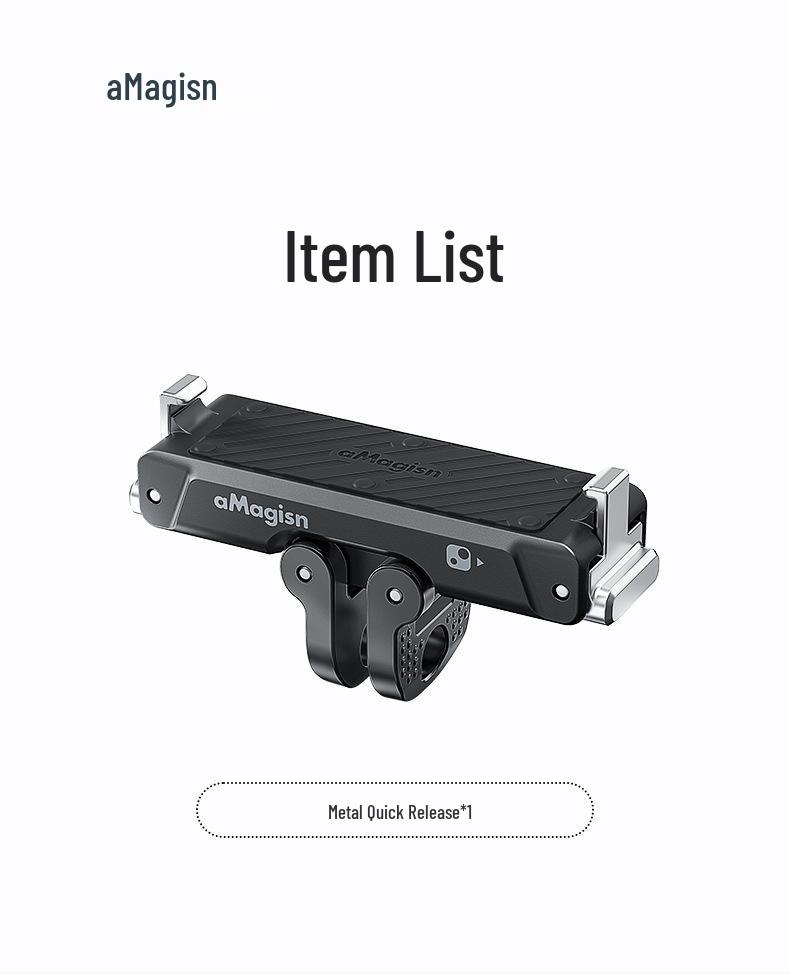 Amayingshi Insta360 GO Ultra Magnetic Quick-Release Metal Base Accessories