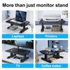 Oatsbasf Monitor Stand Riser Laptop Stand Computer Monitor Holder Shelf 360° Rotation Computer Desk Height Adjustment 4.4-5.8“