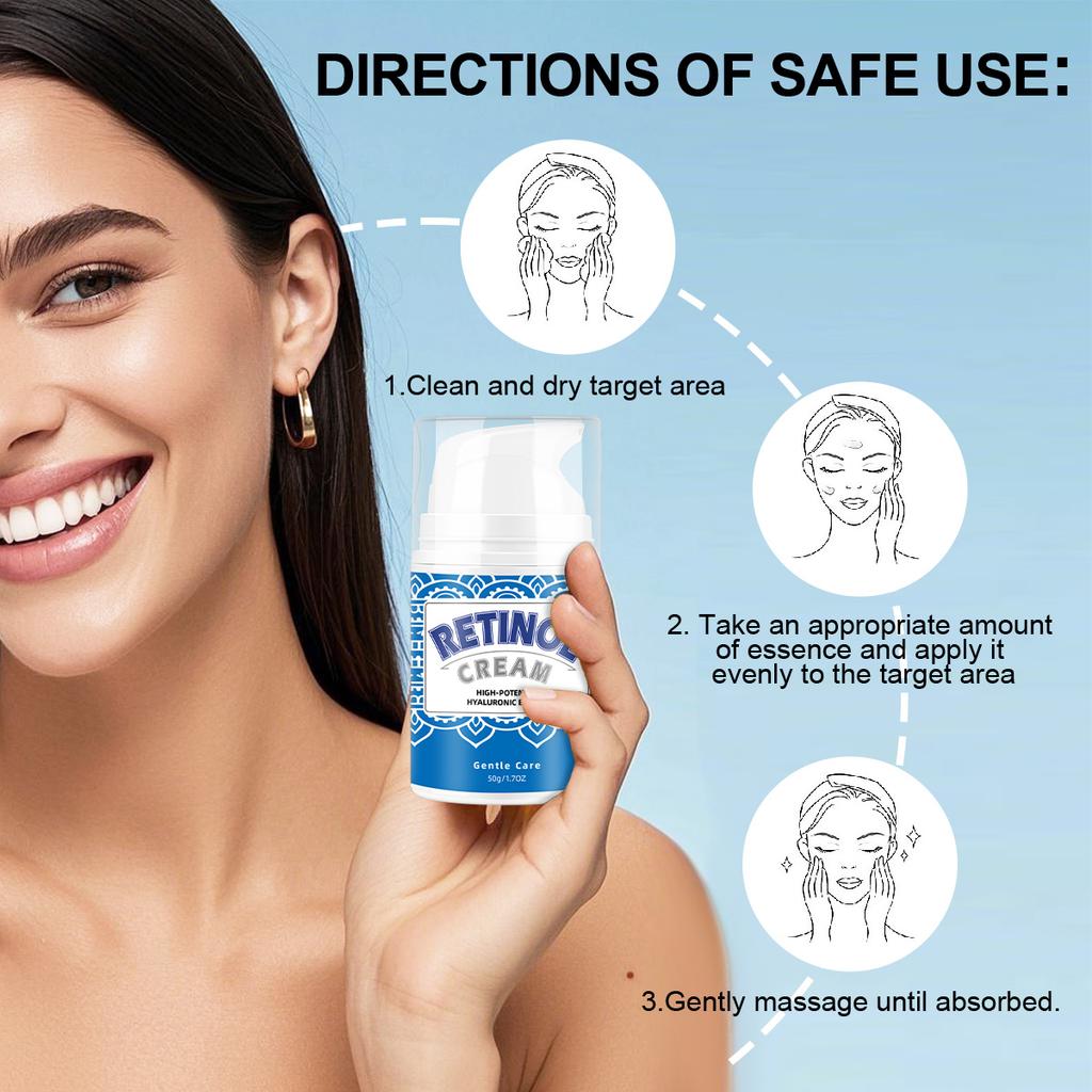 Retinol Anti-Aging Night Cream 50g – Face & Neck Wrinkle Moisturizer