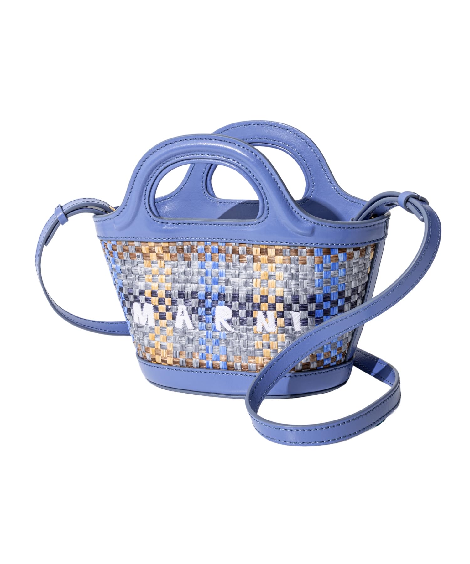 

Shoulder bag BMMP0096U5P6744 TROPICALIA [Marni] Women s BLUE/BROWN/OPAL [item]