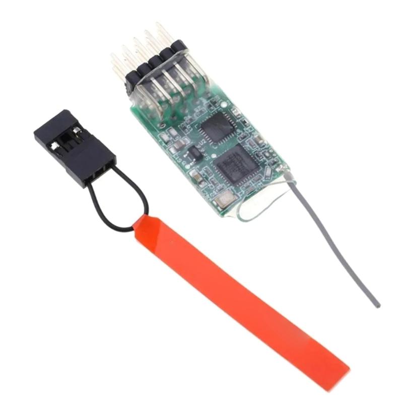 

4100E 2.4G 4 Channel Receiver for JR DSM2 Transmitters 4 Channel Receiver 2.4GHz Frequency for Drones Accessories 1