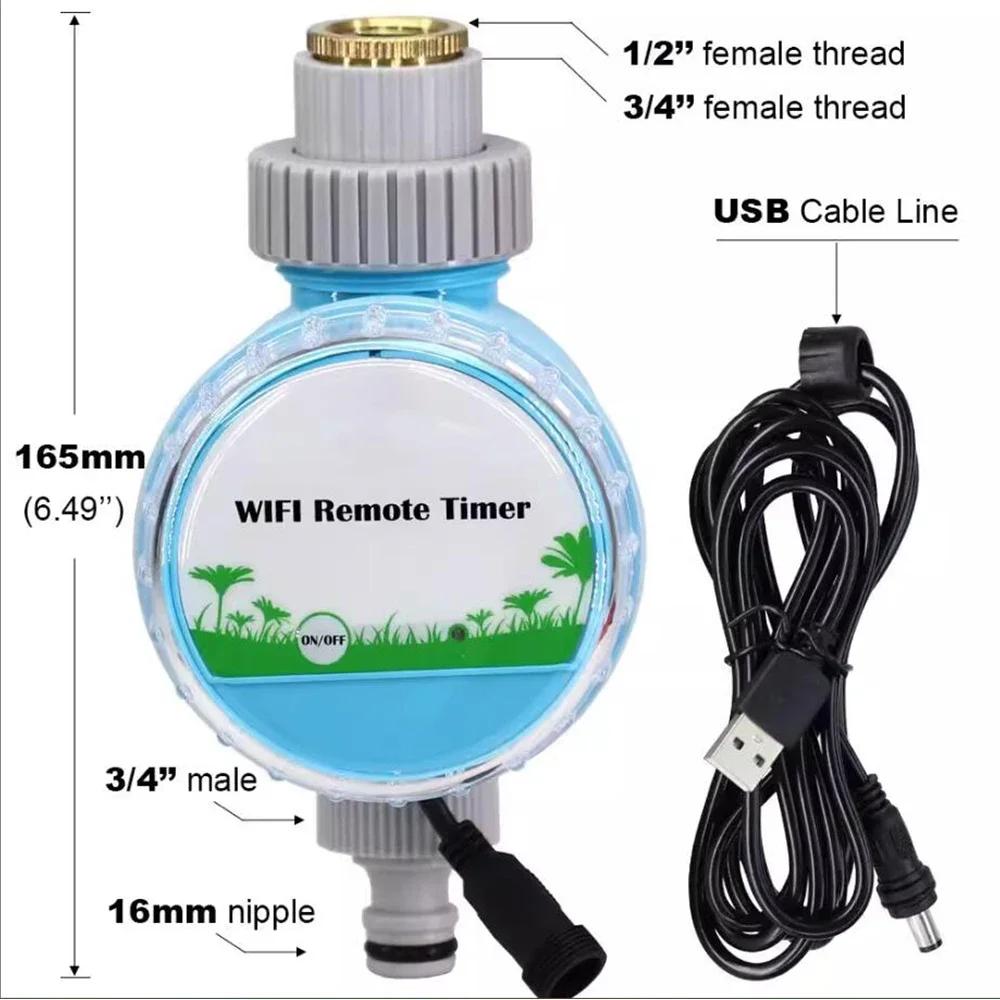 

Plant watering flower irrigation automatic timing controller intelligent remote control automatic irrigation system sprinkler