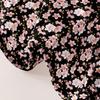 1 Simple Modern Plant Flower  Printed Matte Fitted Sheet, Bedroom Printed Bed Cover, Bedding (Excluding Pillowcases)