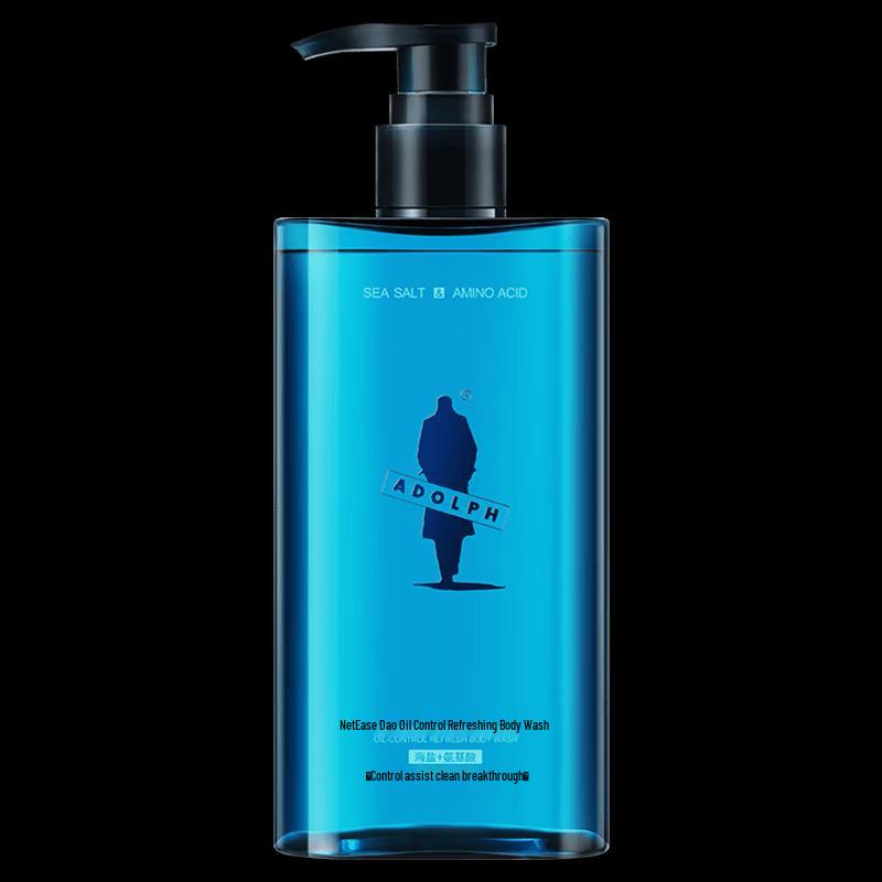 Adolfo Men s Sea Salt Oil Control Refreshing Body Wash (2x380ml)