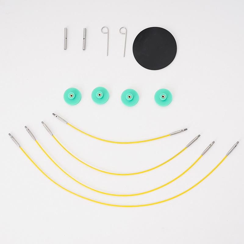 Colorful Extendable Detachable Circular Knitting Needle Set for Sweaters and Scarves