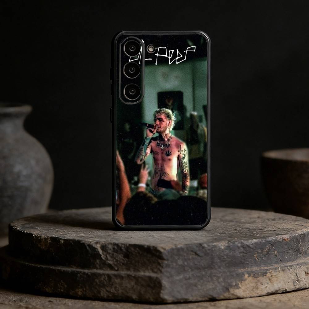 Lil Peep Star Shopping Phone Case For Samsung Galaxy A13,21s,22,31,32,52,53,71,72,73,Soft Black Cover