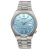 Citizen Tsuyosa Collection Automatic Men's Watch NJ0151-53L Sapphire Glass Ice Blue Rainbow Index Silver