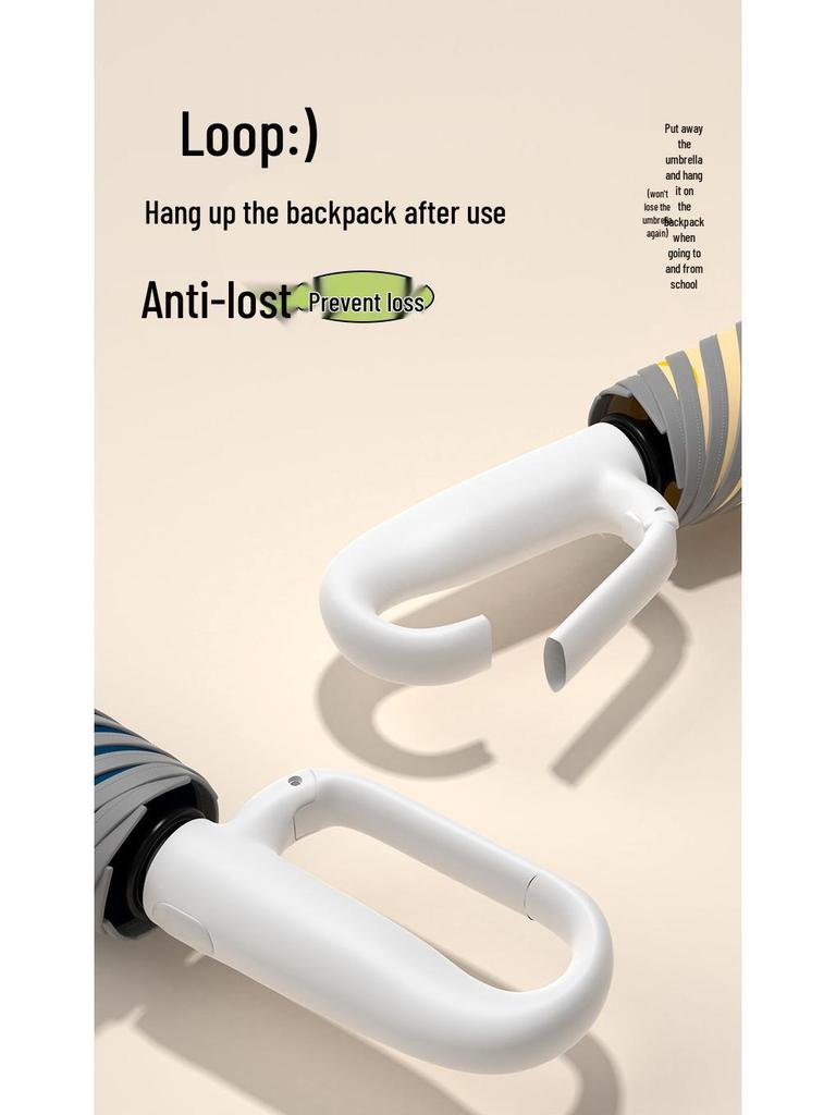 Children's Safe Automatic Umbrella - Anti-Stab, Rounded Corners for School Boys & Girls