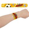 A Set Of 12 Children's Wristbands, Cartoon, Cartoon, Green Football, Clapping Circle, Championship , Clapping Circle Party Gift
